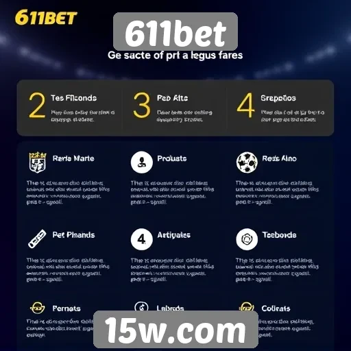 Análise das funcionalidades disponíveis no 611bet